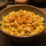 Delicious homemade Cracker Barrel Macaroni and Cheese ready to eat.