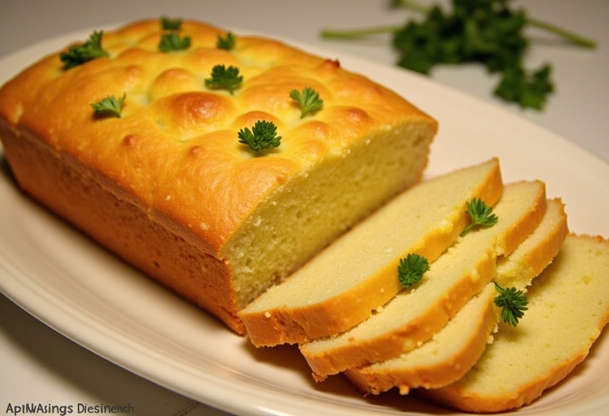 Finished Easy No-Bake Cheesy Bread, ready to serve and enjoy.