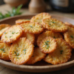 Delicious homemade cottage cheese chips, crispy and ready to eat.
